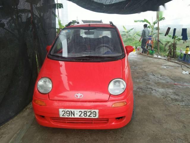 Bán xe Daewoo Matiz sản xuất 2001, màu đỏ, 50tr