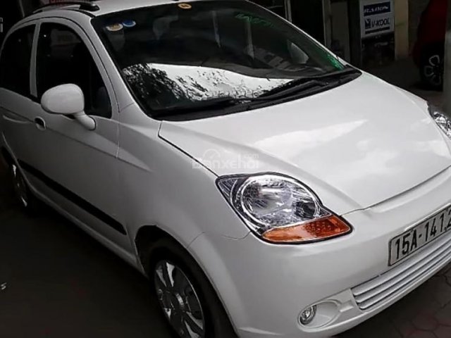 Bán Chevrolet Spark LT 0.8 MT đời 2011, màu trắng chính chủ