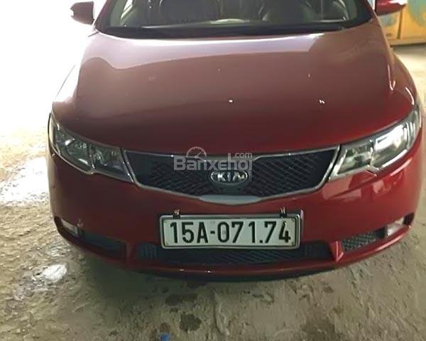 Cần bán gấp Kia Forte SLi 1.6 AT đời 2010, màu đỏ, nhập khẩu nguyên chiếc chính chủ