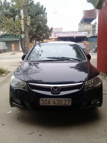 Cần bán lại xe Honda Civic sản xuất năm 2007, màu đen