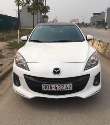 Bán Mazda 3 S năm sản xuất 2014, màu trắng 