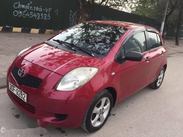 Bán xe Toyota Yaris năm 2006, màu đỏ, nhập khẩu nguyên chiếc  