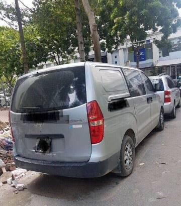 Bán Hyundai Starex 2013, màu bạc, giá 480tr