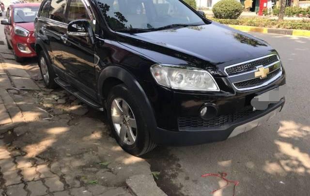 Bán xe Chevrolet Captiva đời 2008, màu đen, giá chỉ 295 triệu