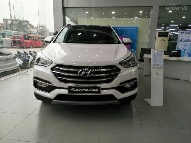 Bán xe Hyundai Santa Fe Santa Fe 2.2L 4WD năm sản xuất 2018, màu trắng