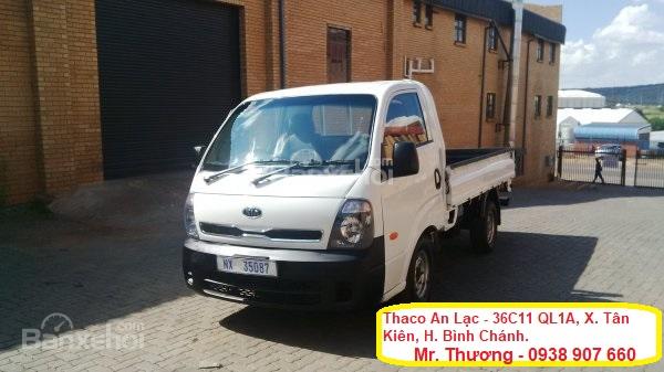 Xe tải Thaco Kia K200, tải trọng 990Kg & 1.9 tấn mới 2018. Tiêu chuẩn khí thải euro 4, thùng lửng, mui bạt, thùng kín