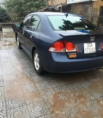 Gia đình bán Honda Civic 2007, màu xanh lam