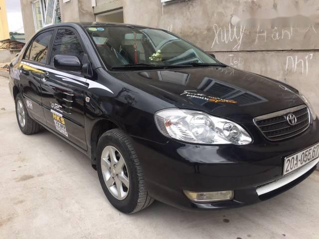 Bán ô tô Toyota Corolla altis năm 2003, màu đen