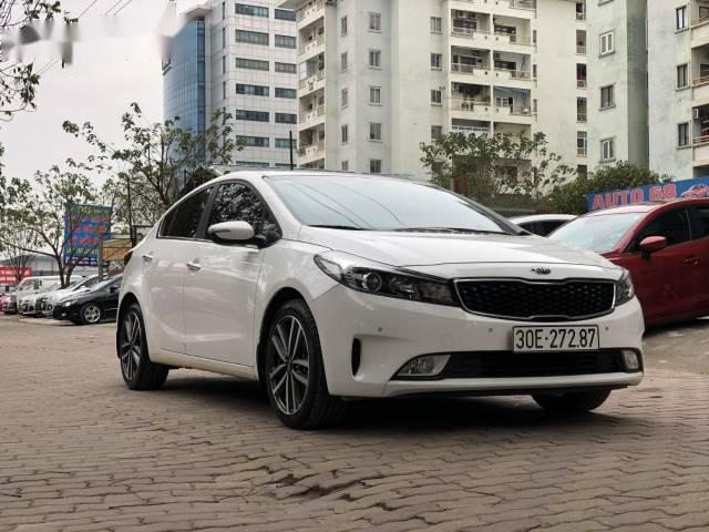 Bán xe Kia Cerato 1.6 AT 2016, màu trắng