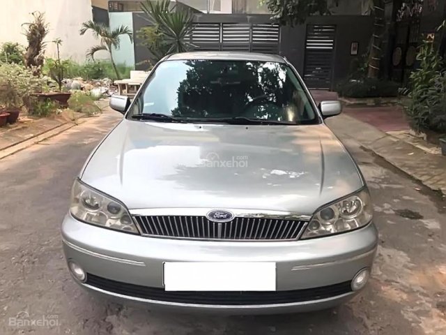 Bán ô tô Ford Laser Ghia 1.8 MT đời 2003, màu bạc, giá chỉ 215 triệu