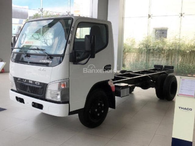Bán xe tải Thaco - Mitsubishi Fuso Canter 4.7 tải trọng 1.900kg- Trả góp 75%0