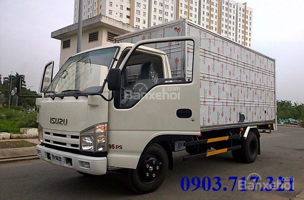 Bán Isuzu VM 3T49, bán xe tải Isuzu VM 3T49 - Vĩnh Phát 3490Kg thùng kín giá tốt