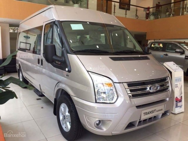 Bán Ford Transit Mid đời 2019, màu bạc - hỗ trợ trả góp lên tới 90% giá trị xe - vui lòng liên hệ Mr Trung: 0967664648