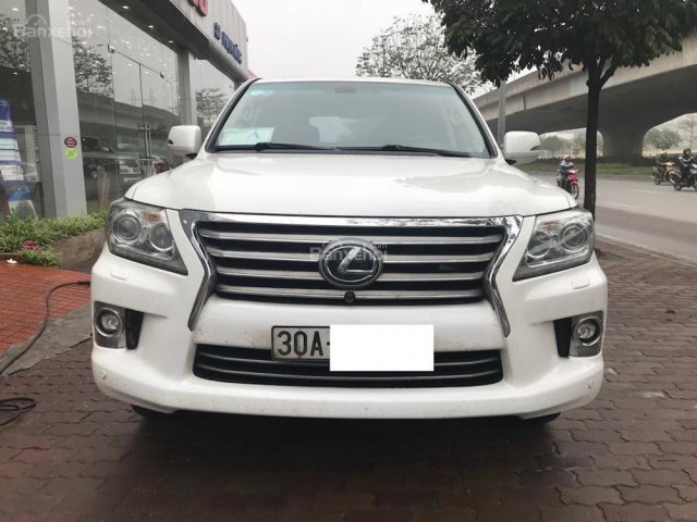 Bán Lexus LX 570 đời 2014, màu trắng, có phanh khoảng cách tên công ty