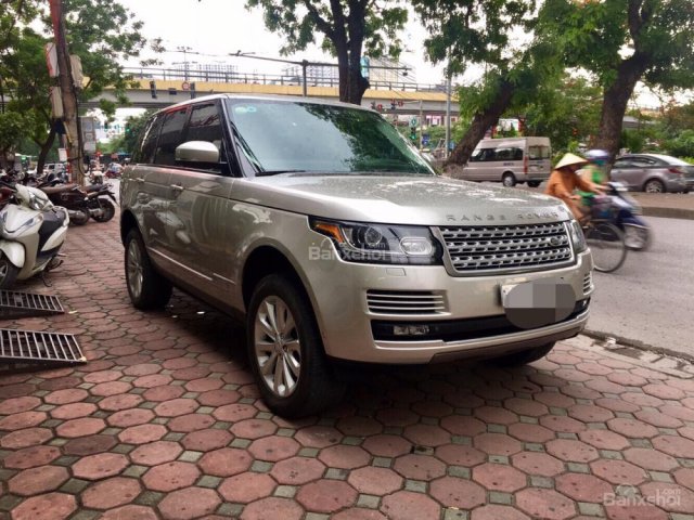 Bán xe Cũ LandRover Range Rover HSE màu vàng cát, sx 2015, xe nhập đi cực ít