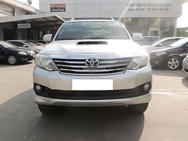 Bán ô tô Toyota Fortuner 2.5G năm sản xuất 2013, màu bạc, 788tr