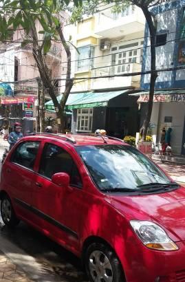 Bán Chevrolet Spark LT năm 2008, màu đỏ  