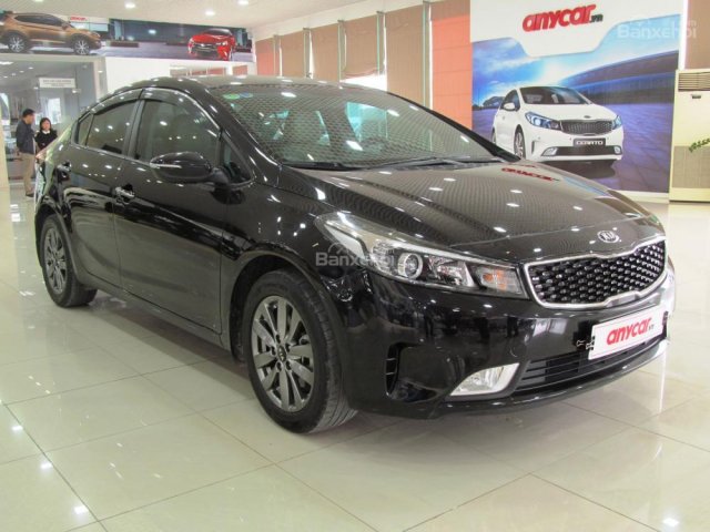 Bán ô tô Kia Cerato 1.6 MT SX năm sản xuất 2016, màu đen, 514 triệu