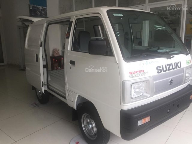 Bán xe tải Suzuki Blind Van 500kg - khuyến mãi tháng 12 giảm 100% phí trước bạ