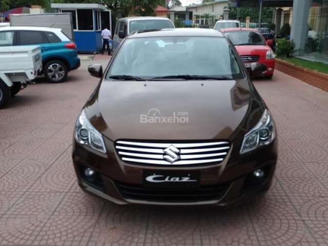 Cần bán Suzuki Ciaz năm sản xuất 2018, màu nâu, nhập khẩu nguyên chiếc, 490tr