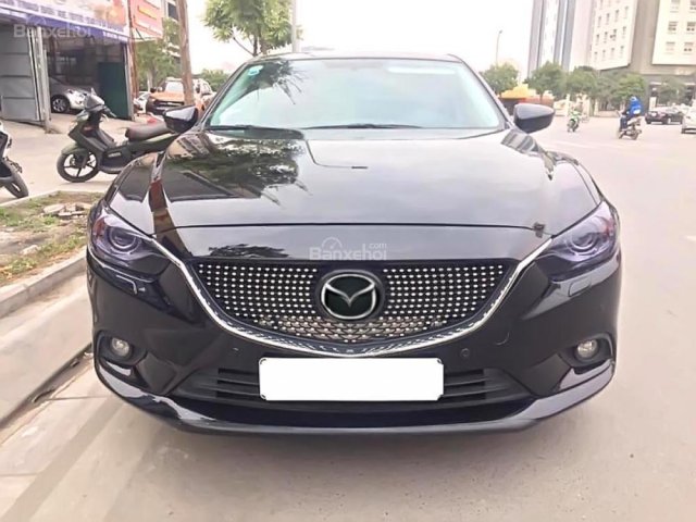 Bán Mazda 6 2.5 AT đời 2015, màu đen  