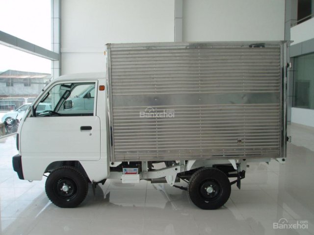 Xe tải Suzuki Truck 495kg -Thùng inox 4 lớp chất lượng cao- chạy giờ cấm - giao ngay