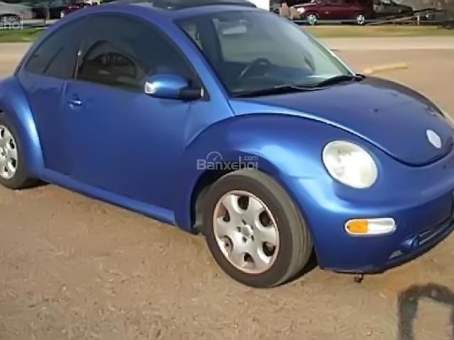 Bán ô tô Volkswagen Beetle sản xuất năm 2005, màu xanh lam 