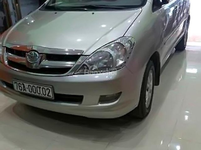 Bán Toyota Innova G năm 2007, màu bạc