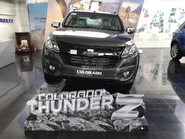 Bán Chevrolet Colorado LTZ 2018, màu nâu