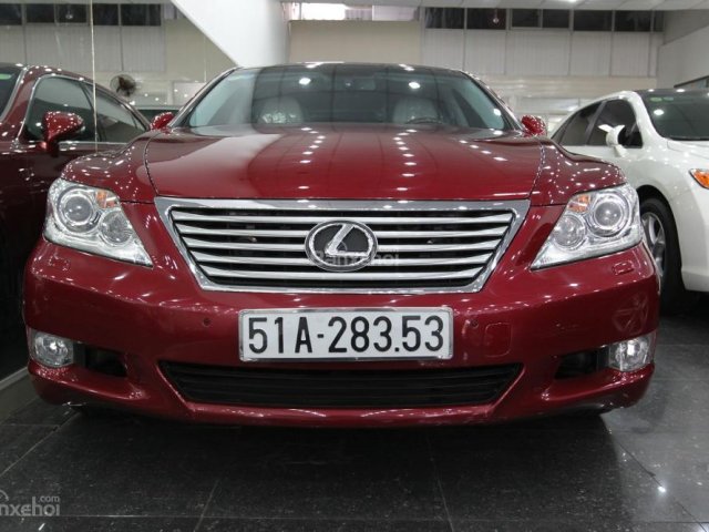 Bán Lexus LS 460L 2009, màu đỏ, nhập khẩu nguyên chiếc