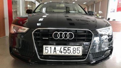 Bán Audi A5 2012, màu đen, nhập khẩu