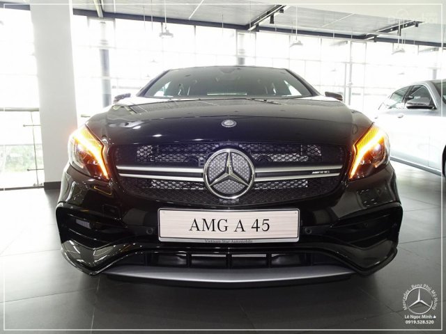 Cần bán Mercedes A45 AMG đời 2018, màu đen, xe nhập