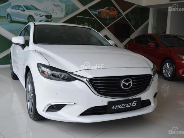 Bán xe Mazda 6 đời 2018, màu trắng