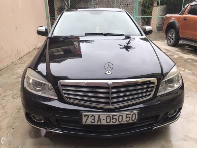 Bán Mercedes C class năm sản xuất 2007, màu đen, xe nhập, 450tr