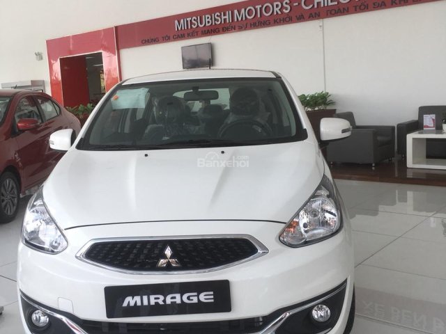 Bán Mitsubishi Mirage MT năm sản xuất 2018, màu trắng, nhập khẩu