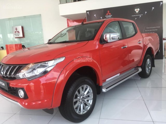 Cần bán xe Mitsubishi Triton AT Mivec đời 2018, màu đỏ, nhập khẩu Thái