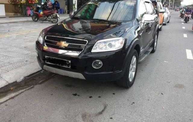 Bán Chevrolet Captiva năm sản xuất 2009, màu đen, giá chỉ 352 triệu