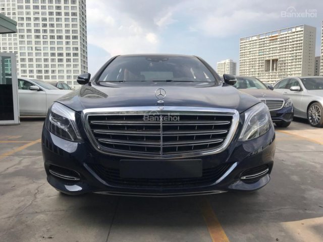 Bán xe Mercedes S400 Maybach đời 2018, màu xanh lam, nhập khẩu nguyên chiếc