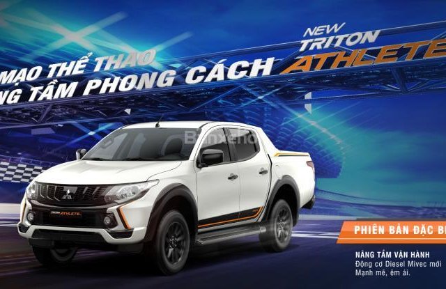 Mitsubishi Vinh ra mắt phiên bản đặc biệt '' Triton Athlete 2018''