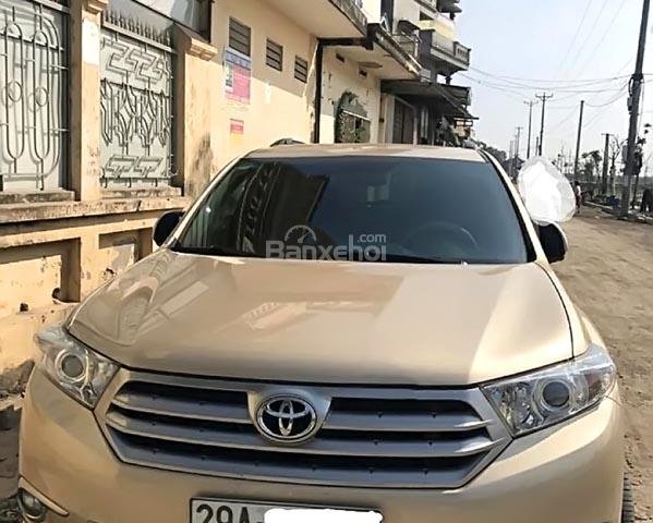 Bán ô tô Toyota Highlander đời 2011, nhập khẩu xe gia đình