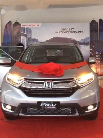 Bán xe Honda CR V đời 2018, màu bạc