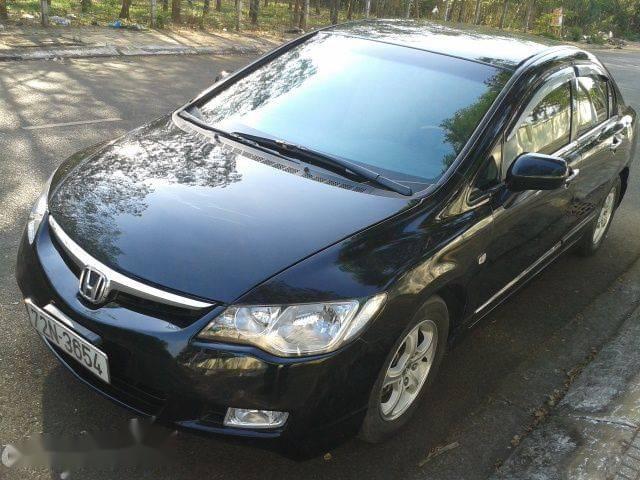 Bán ô tô Honda Civic sản xuất 2007, màu đen còn mới, giá tốt