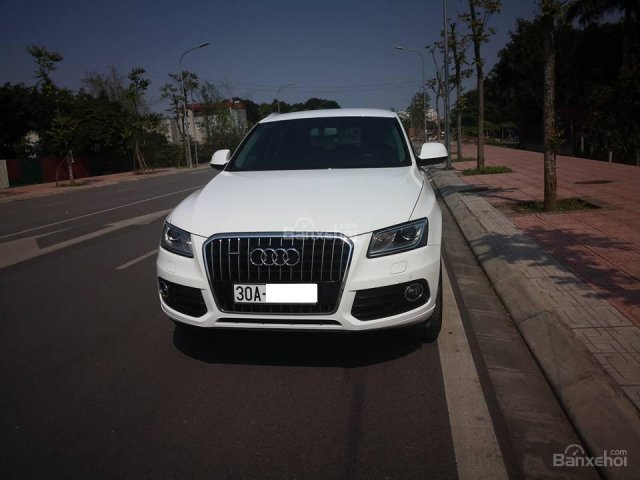 Bán Audi Q5 2.0T Quatro đời 2015, màu trắng, nội thất da bò, nhập khẩu Đức