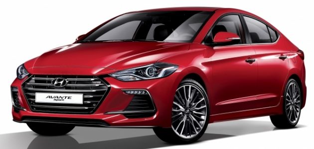 Bán ô tô Hyundai Elantra GLS 2018, màu đỏ