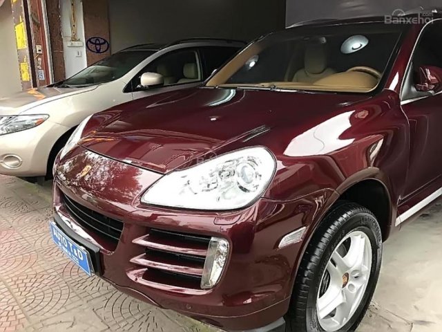 Bán xe Porsche Cayenne 3.6GX năm 2008, màu đỏ, nhập khẩu