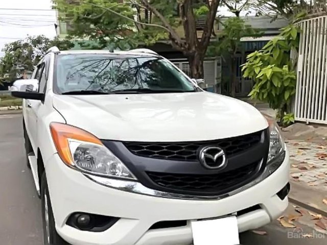 Bán Mazda BT 50 3.2L 4x4 AT 2014, màu trắng, nhập khẩu 