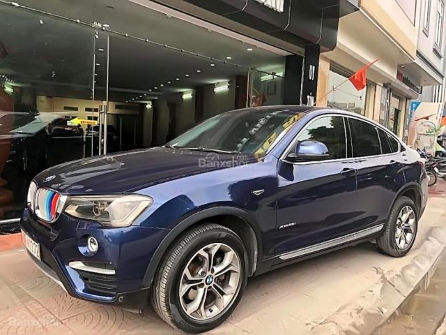 Bán BMW X4 đời 2016, màu xanh lam, nhập khẩu0