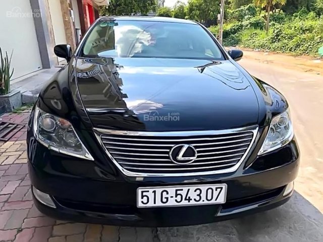 Bán Lexus LS 460L 2007, màu đen, nhập khẩu xe gia đình