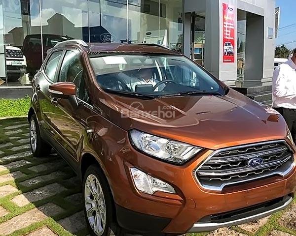 Bán Ford EcoSport Titanium 1.5L AT sản xuất 2018, màu nâu