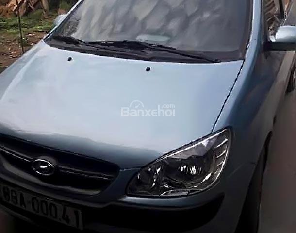 Bán Hyundai Getz sản xuất 2010, màu xanh lam, xe nhập, 192 triệu